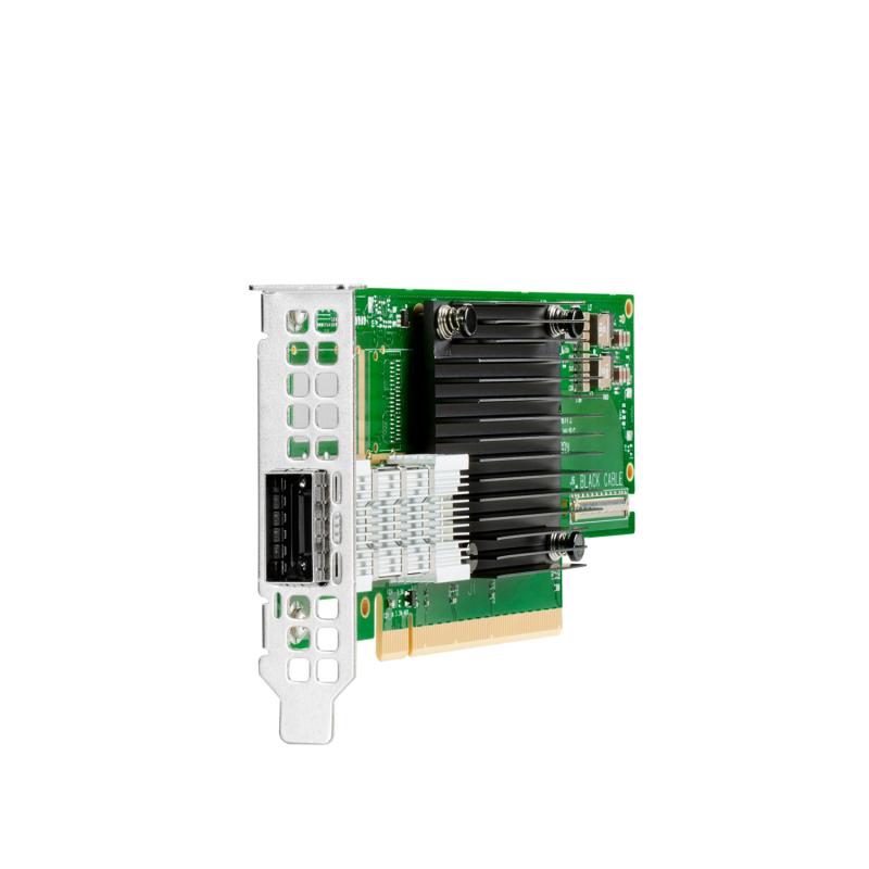 HPE InfiniBand HDR100/Ethernet 100Gb 1-port QSFP56 PCIe3 x16 MCX653105A-ECAT Adapter