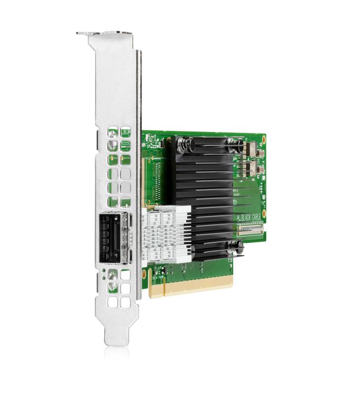 HPE InfiniBand HDR/Ethernet 200Gb 1-port QSFP56 PCIe4 x16 MCX653105A-HDAT Adapter