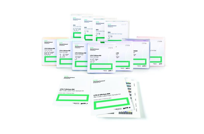 HPE LTO-4 Ultrium WORM Bar Code Label Pack