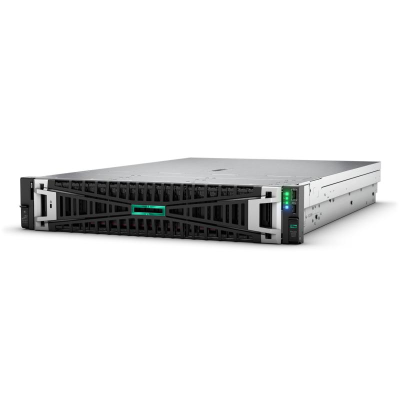 HPE ProLiant DL345 Gen11 9124 3.0GHz 16c 64GB-R 8SFF MR416i-p 2x480GB SATA SSD 2x1000W RPS EU Server