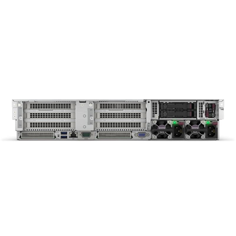 HPE ProLiant DL385 Gen11 9124 3.0GHz 16c 1P 64GB-R 8LFF NS204i-u NC BCM57416 2x1000W PS EU Server