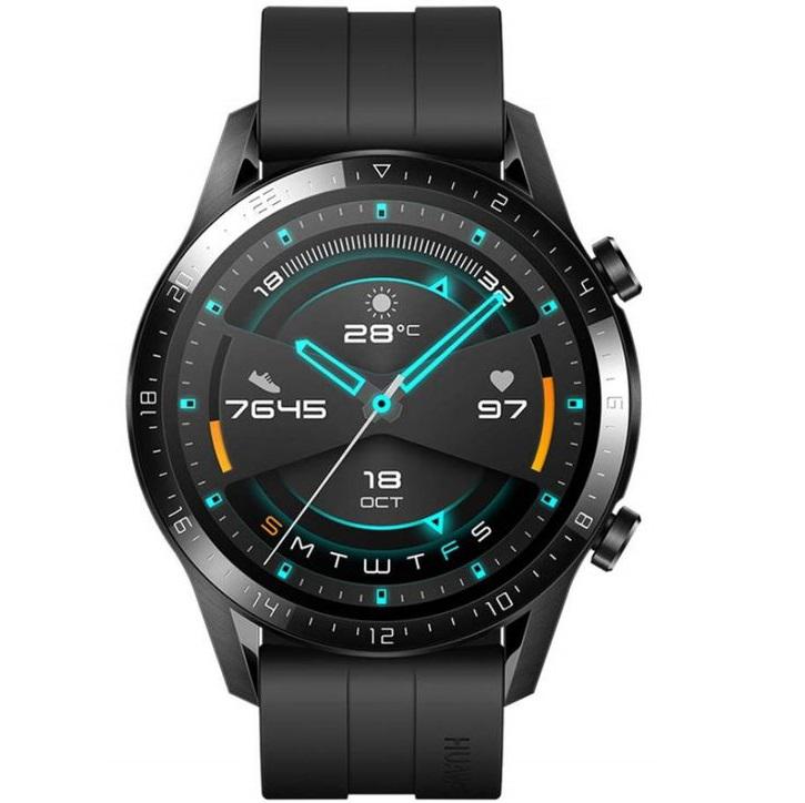 Ceas Smartwatch HUAWEI WATCH GT2 46mm SPORT, Black