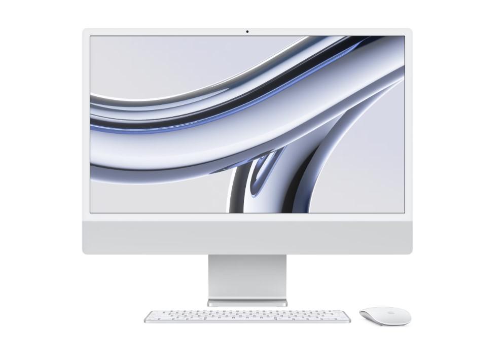 Apple iMAC 24" Retina 4.5k/ Apple M3 (CPU 8-core, GPU 8-core, Neural Engine 16-core)/16GB/1TB - Silver - INT KB (2023)