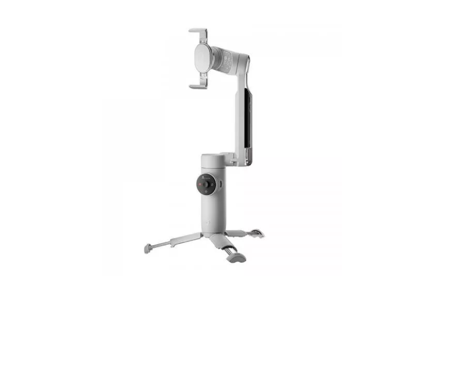 Insta360 Flow Stabilizer (Flow4), lungime selfie stick incorporat 215mm, dimensiune trepied incorporat 80mm, gri