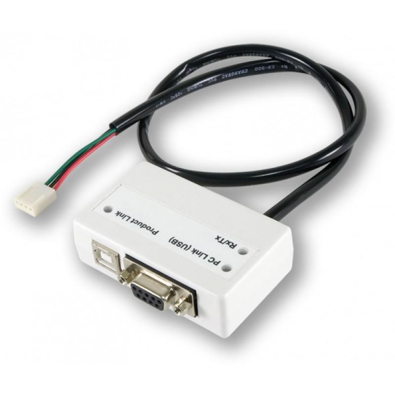 Interfată pentru conexiune directă Paradox 307USB; Include un port USB si un port serial (DB-9); permite centralei sa comunice cu un PC la 60m; conectare de la portul serial alcentralei la portul PC-ului (DB-9) sau port USB; include 3 LEDuri indicatori de status (PC, centrala si RX/TX; viteza