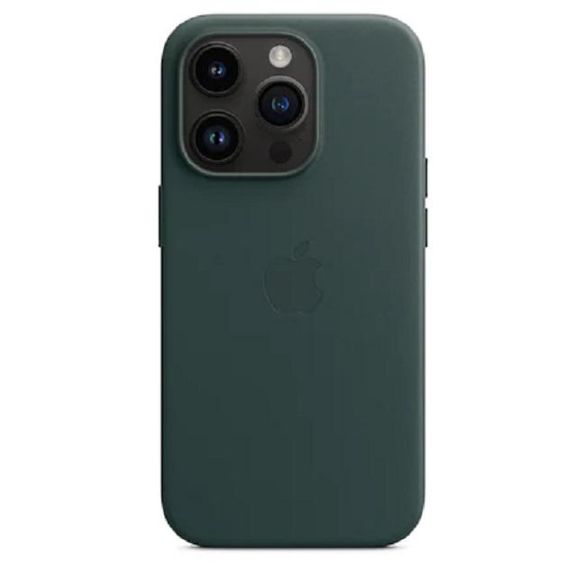 Apple iPhone 14 Pro Leather Case with MagSafe - Forest Green