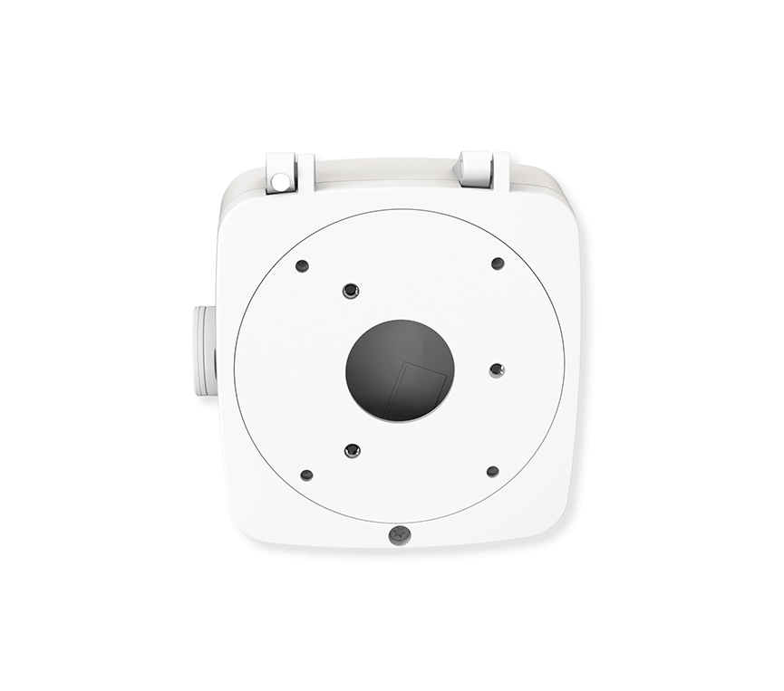 Milesight Junction Box A63, protejeaza componentele electrice, compatibilitate:  (AI Weather-proof) Mini Bullet,(AI) Motorized Bullet, dimensiuni: 134*126*40mm, greutate: 620g