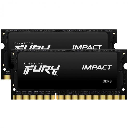 Memorie RAM Kingston Fury, SODIMM, DDR3, 16GB (2x8GB), CL10, 1866MHz