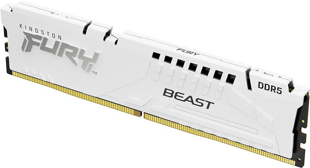 Memorie RAM Kingston 16GB 6800MHZ, CL34 Fury Beast White