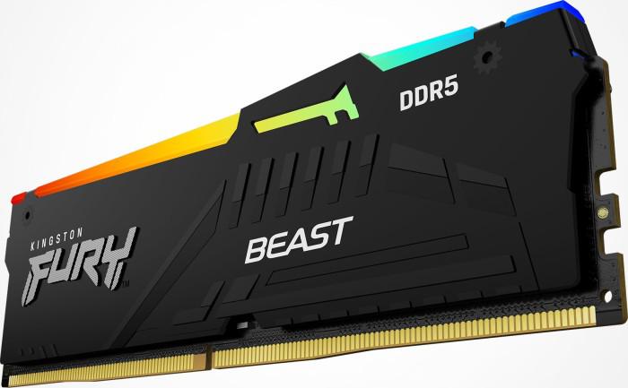 Memorie RAM Kingston 32GB DDR5 6000MHz CL30 FURY Beast RGB