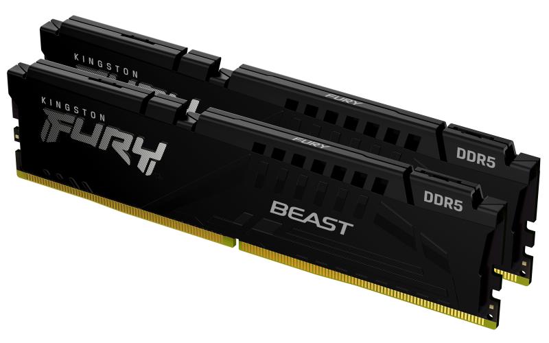 Memorie RAM Kingston FURY Beast  32GB DDR5 6000MHz CL30 Dual Channel Kit FURY Beast