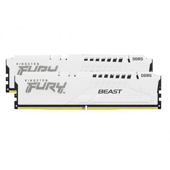 Memorie RAM Kingston  DDR5 32GB  6800MHZ  CL34 Fry Beast White