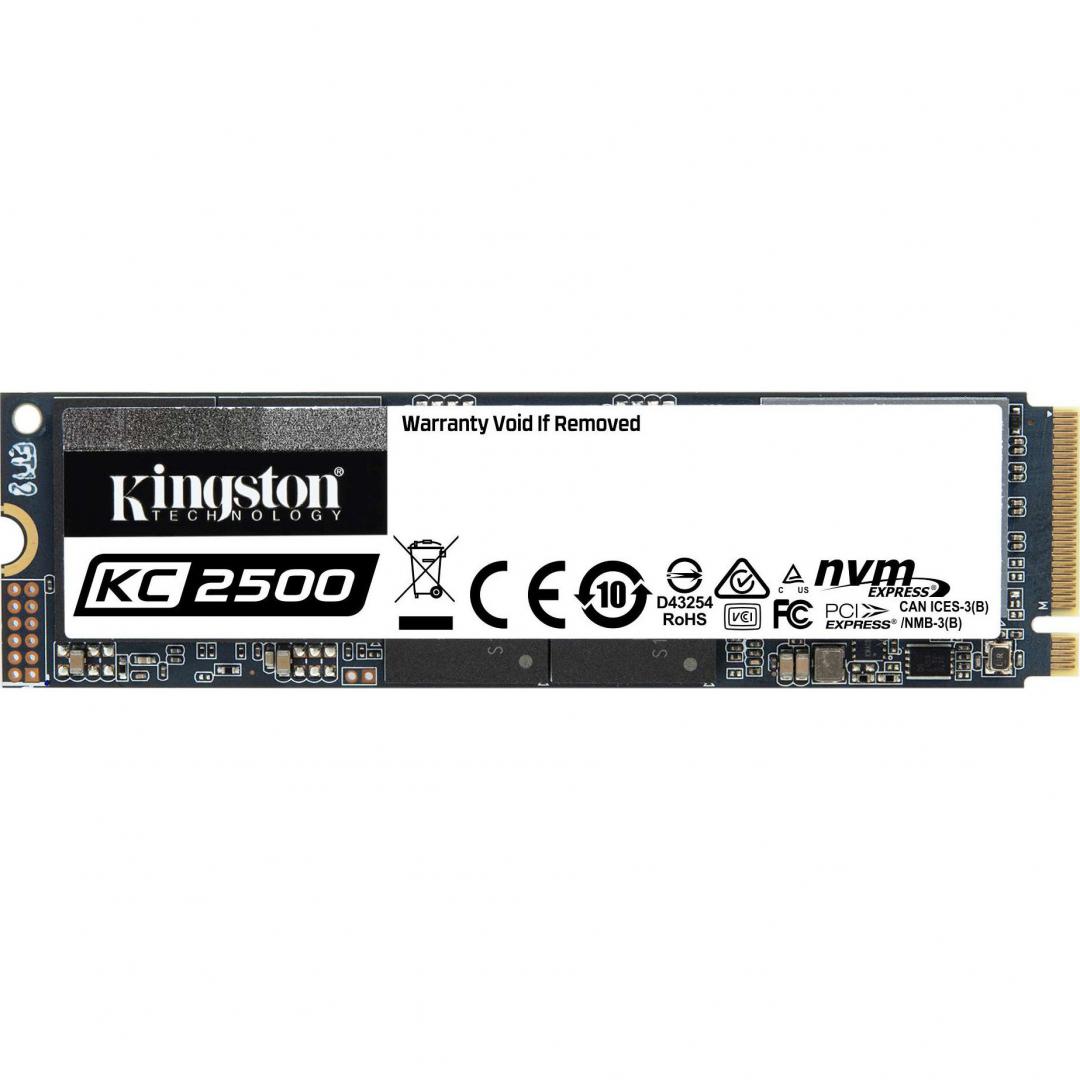 SSD KINGSTON KC2500, 1TB, M.2 , PCI3 3.0 NVMe