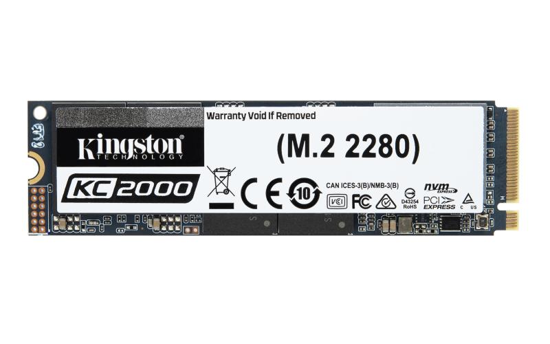 SSD Kingston KC2000, 2TB,M.2 , PCIe 3.0