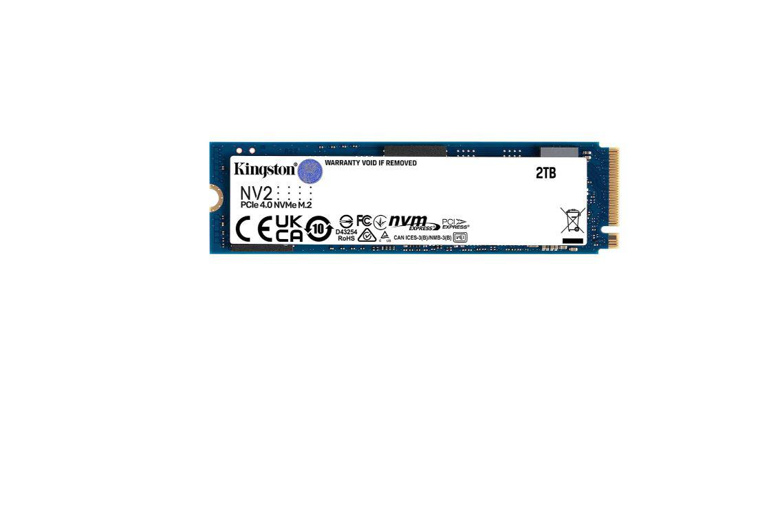 SSD Kingston , SNV2S, M2-2280, 2TB, PCI Express 3.0 x4 NVMe