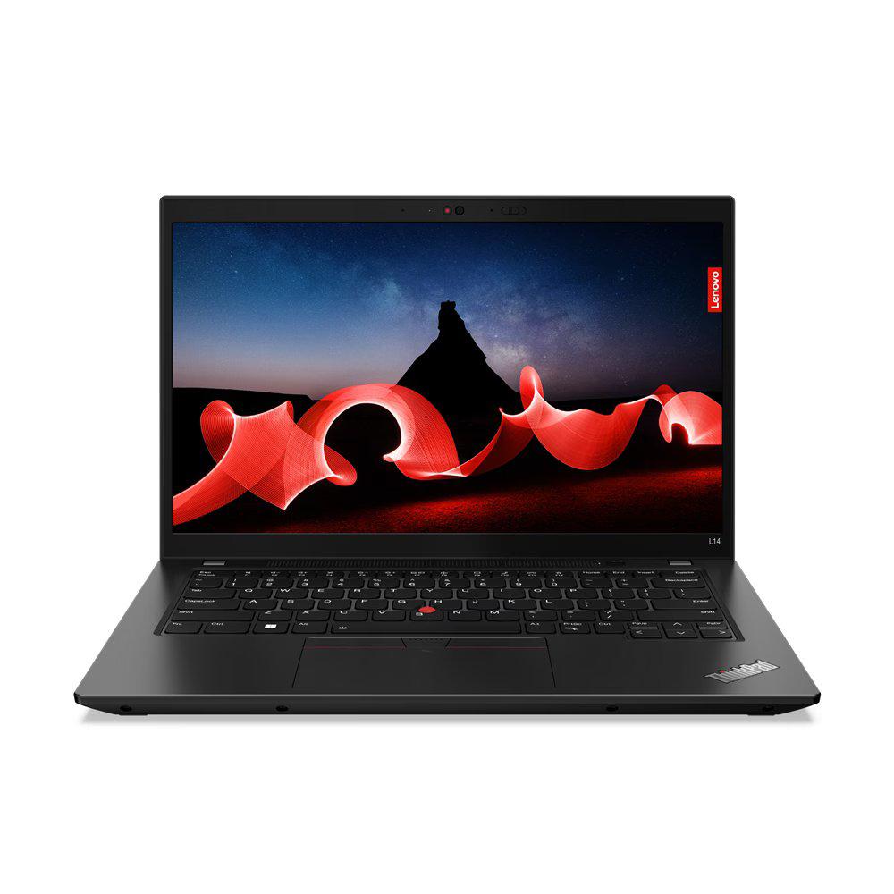 Laptop Lenovo ThinkPad L14 Gen 4 (Intel), 14" FHD (1920x1080) IPS 250nits Anti-glare, 45% NTSC, Intel® Core™ i5-1335U, 10C (2P + 8E) / 12T, P-core 1.3 / 4.6GHz, E-core 0.9 / 3.4GHz, 12MB, Video Integrated Intel® Iris® Xe Graphics Functions as UHD Graphics, RAM 1x 16GB SO-DIMM DDR4-3200, SSD 512GB