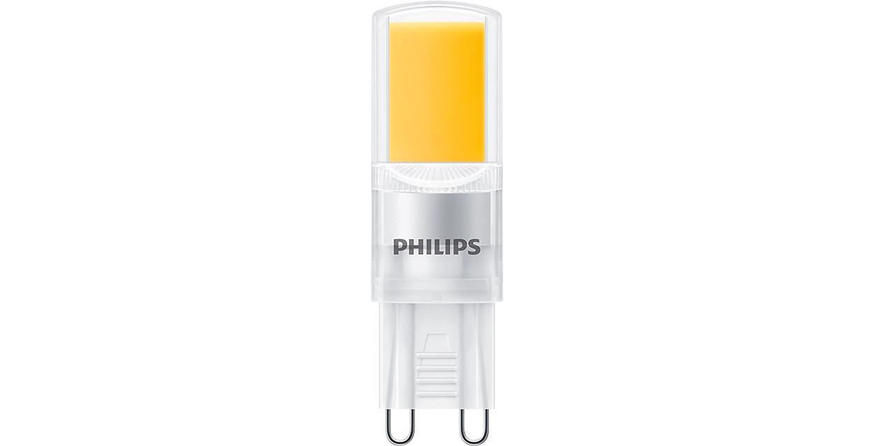 Bec LED Philips Classic, G9, 3.2W (40W), 400 lm, lumina calda (2700K)