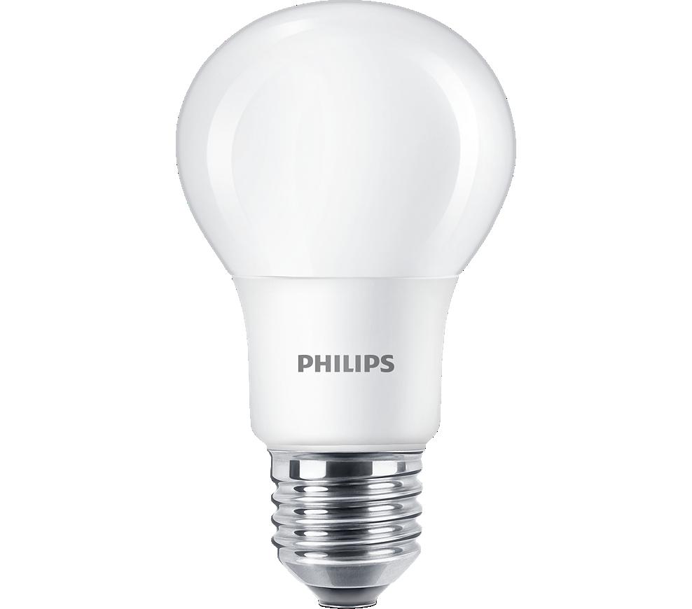 Bec LED Philips A60, EyeComfort, E27, 7.5W (60W), 806 lm, lumina rece (6500K), mat