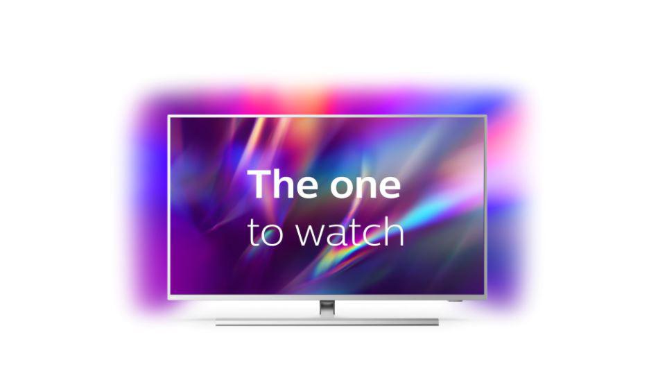 Televizor Philips 43PUS8545/12, 108 cm, Smart Android, 4K Ultra HD, LED, HDR, Android, YouTube, Netflix, HBOGo, Comenzi vocale, Asistent vocal inteligent, Screen Mirroring, Ambilight, Quad core, 3840 x 2160, HLG, Dolby Vision, HDR 10+, DVB-C, DVB-S, DVB-S2, DVB-T, DVB-T2, Egalizator cu 5 benzi