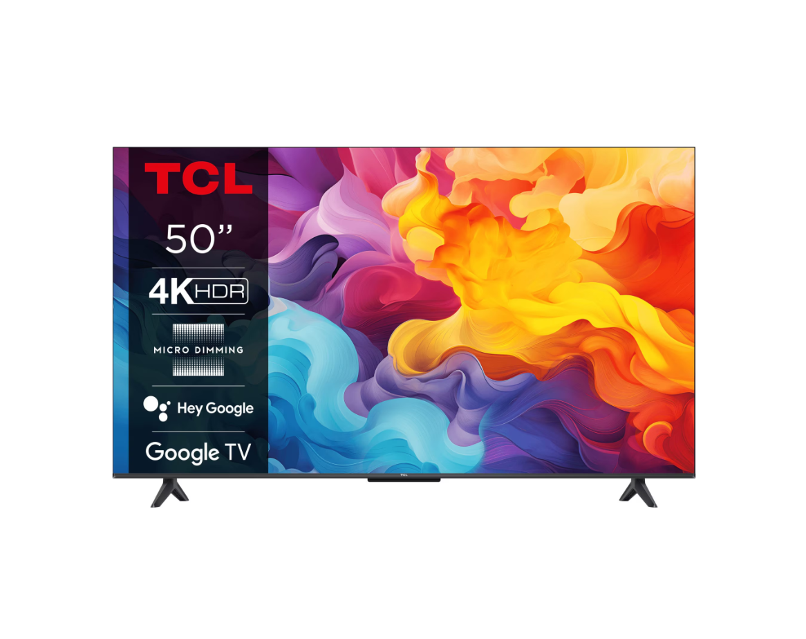 Televizor TCL LED 50V6B, 126 cm, Smart Google TV, 4K Ultra HD, Clasa F