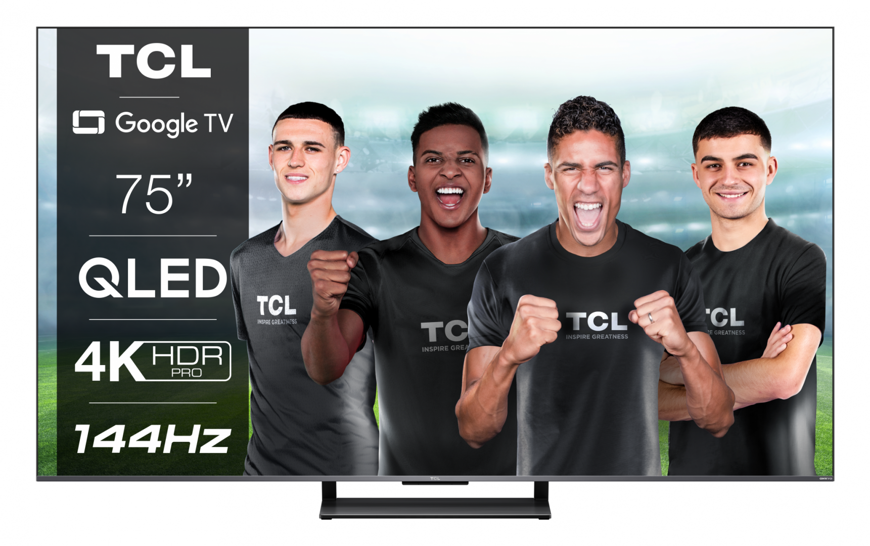 Televizor Smart QLED TCL 75C735 190,5 cm (75") 4K Ultra HD Wi-Fi Negru