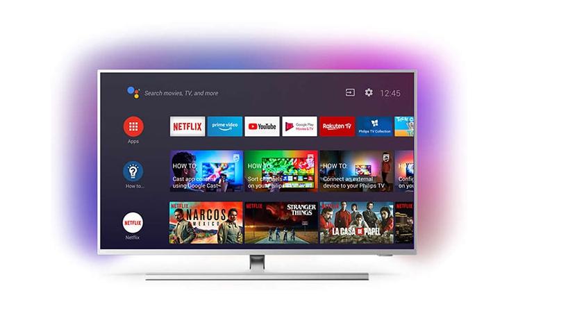 Televizor, PHILIPS, 50PUS8505/12, Android TV LED 4K UHD, Ambilight, 50 inch, LED 4K Ultra HD, 126  cm, 3840 x 2160, 16:9, Procesor P5 Perfect Picture, Ultra rezoluţie, Dolby Vision, HDR10+, Android TV™ 9 (Pie), SimplyShare, Quad Core, DVB-T/T2/T2-HD/C/S/S2, 4*HDMI, 2*USB, Bluetooth 4.2, Wi-Fi