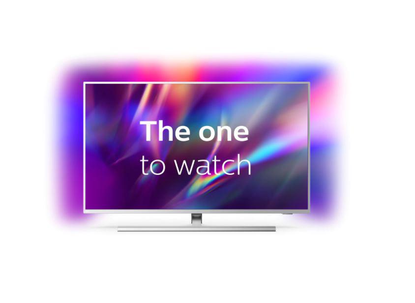 Televizor, PHILIPS, 50PUS8545/12, 126 cm, Smart Android, 4K Ultra HD, LED, Clasa G, HDR, Android, YouTube, Netflix, HBOGo, Comenzi vocale, Asistent vocal inteligent, Screen Mirroring, Ambilight, Google assistant, Quad core, 3840 x 2160, HLG, Dolby Vision, HDR 10+, Procesor P5 Perfect Picture, DVB-C