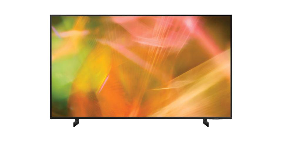 Televizor, Samsung, SM, UE50AU8072UXXH, 2021, 125CM, LED, Smart TV, 4K ,Negru, Plat, Tizen, Mirroring iOS, Android, Crystal Processor 4K,HDR10+/HLG, 50 Hz, DVB-T2CS2, 2, 20 W, Subwoofer integrat: Nu, Wi-Fi,Bluetooth, 1 x RJ-45, 1 x S/PDIF, CI+ slot, 3 x HDMI, 2 x USB, 200 x200, Cablu de alimentare