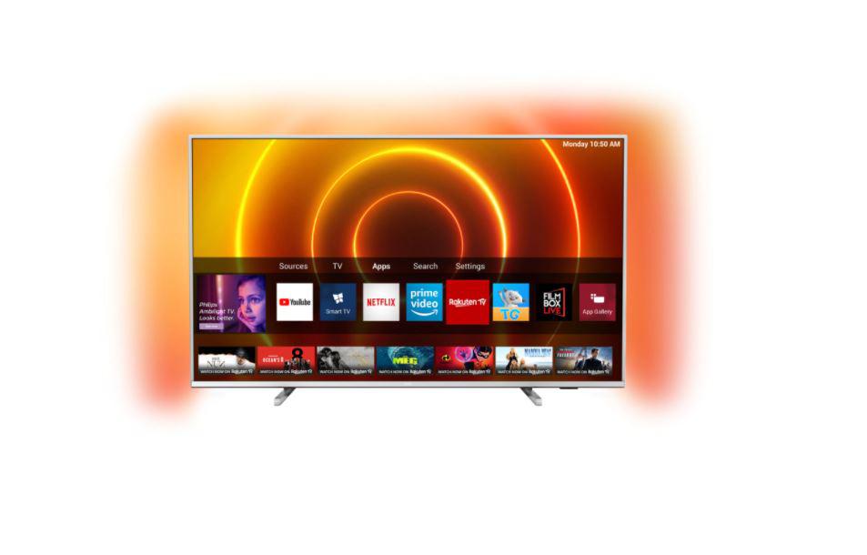 Televizor, Philips, Ambilight, 58PUS7855/12, 2020, 146CM, LED, Smart TV, 4K, Argintiu, Plat, Saphi Quad core, HDR10+/HLG, 50 Hz, DVB -T/T2/T2-HD/C/S/S2, 2, 20 W, Subwoofer integrat: Nu, Wi-Fi, 1 x RJ-45, 1 x S/PDIF, CI+ slot, 3 x HDMI, 2 x USB, 1 x Jack 3.5 mm, 300 x 200, Cablu de alimentare