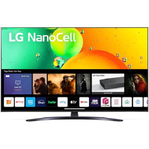 Televizor Smart NanoCell LG 65NANO763QA.AEU 165,1 cm (65") 4K Ultra HD Wi-Fi Negru