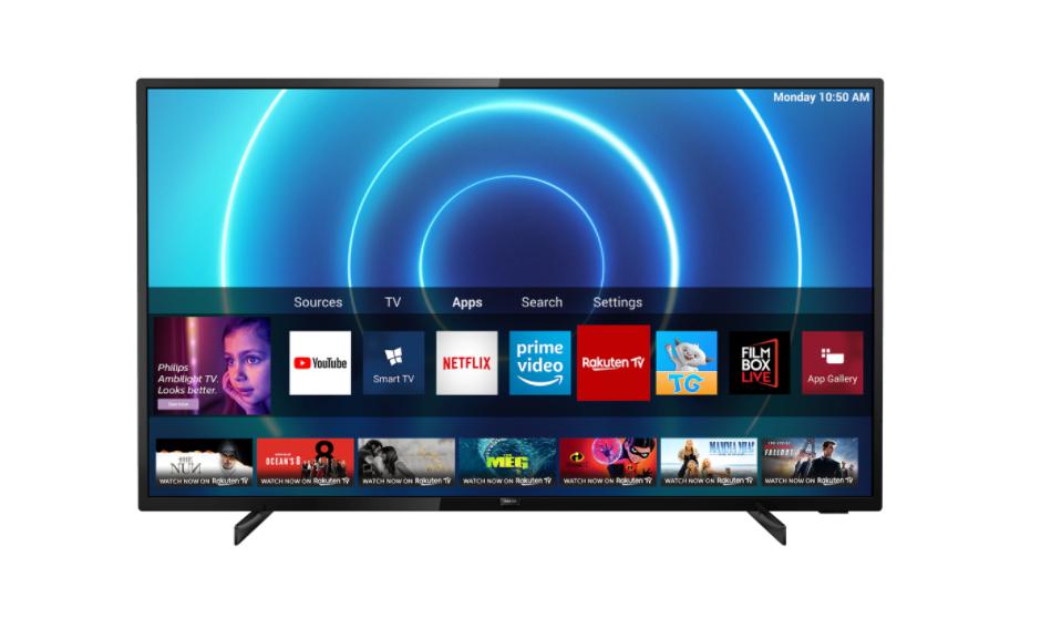 Televizor LED PHILIPS 70PUS7505/12, 70", 178 cm, 4K Ultra HD LED, 3,840 x 2,160, 16:9, Ultra resolution, Dolby Vision, HDR10 +, P5 Perfect Picture Engine,SimplyShare, Screen mirroring, Processing power Quad core, DVB-T / T2 /T2-HD / C / S / S2, 3*HDMI, 2*USB, WiFi 802.11n, 2 x 2, single band, CI+