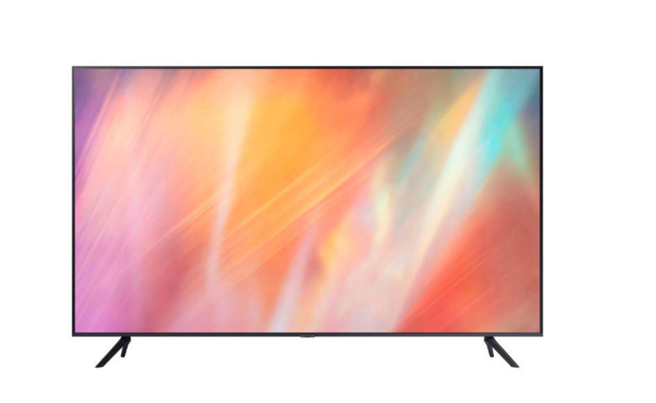 Televizor, Samsung, SM, UE85AU7172UXXH, 2021, 214CM, LED, Smart TV, 4K ,Gri inchis, Plat, Tizen, Mirroring iOS, Android, Crystal Processor 4K,HDR10+/HLG, 50 Hz, DVB-T2CS2, 2, 20 W, Subwoofer integrat: Nu, Wi-Fi,Bluetooth, 1 x RJ-45, 1 x S/PDIF, CI+ slot, 3 x HDMI, 1 x USB, 600 x400, Cablu de