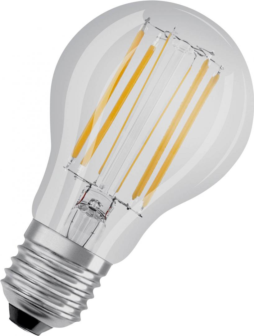 Bec LED Osram Star Classic A, E27, 7.5W (75W), 806 lm, lumina neutra (4000K), cu filament