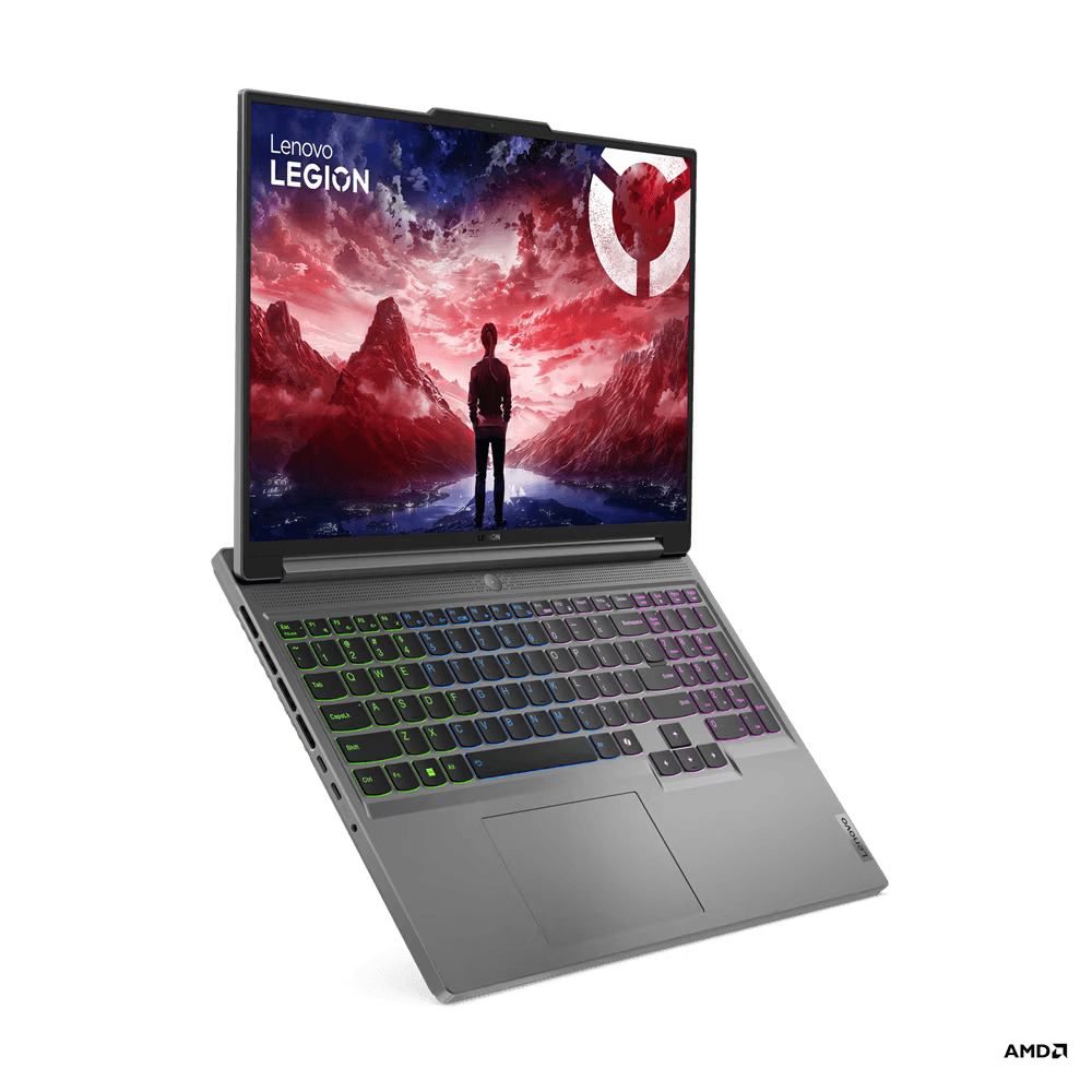 Laptop Lenovo Gaming Legion Slim 5 16AHP9, 16" WQXGA (2560x1600) IPS 350nits Anti-glare, 100% sRGB, 165Hz, Dolby Vision®, G-SYNC®, Free-Sync Premium, Low Blue Light, AMD Ryzen™ 7 8845HS (8C / 16T, 3.8 / 5.1GHz, 8MB L2 / 16MB L3), video NVIDIA® GeForce RTX™ 4060 8GB GDDR6, Boost Clock 2370MHz, TGP