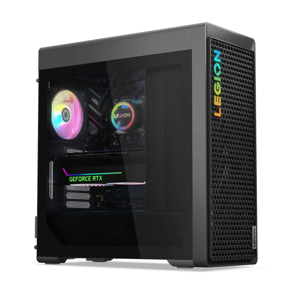 Desktop Gaming Lenovo Legion T7 34IRZ8 , Intel® Core™ i7-13700KF, 16C (8P + 8E) / 24T, Max Turbo up to 5.4GHz, P-core 3.4 / 5.3GHz, E-core 2.5 / 4.2GHz, 30MB, video NVIDIA® GeForce RTX™ 4080 16GB GDDR6X, RAM 2x 16GB UDIMM DDR5-5600, Four DDR5 UDIMM slots, dual-channel capable, Up to 64GB DDR5-5600