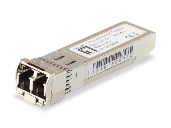 LevelOne SFP-3001, 1.25Gbps Multi-mode SFP Transceiver, 550m, 850nm, 13.7 x 57 x 12 mm