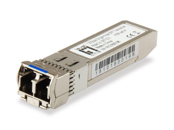 LevelOne SFP-3211, 1.25Gbps Single-mode SFP Transceiver, 20km, 1310nm, 13.7 x 57 x 12 mm