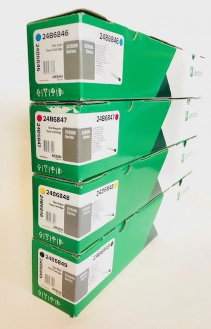 LEXMARK 24B6849 BLACK TONER CARTRIDGE,XC9235, XC9245, XC9255, XC9265