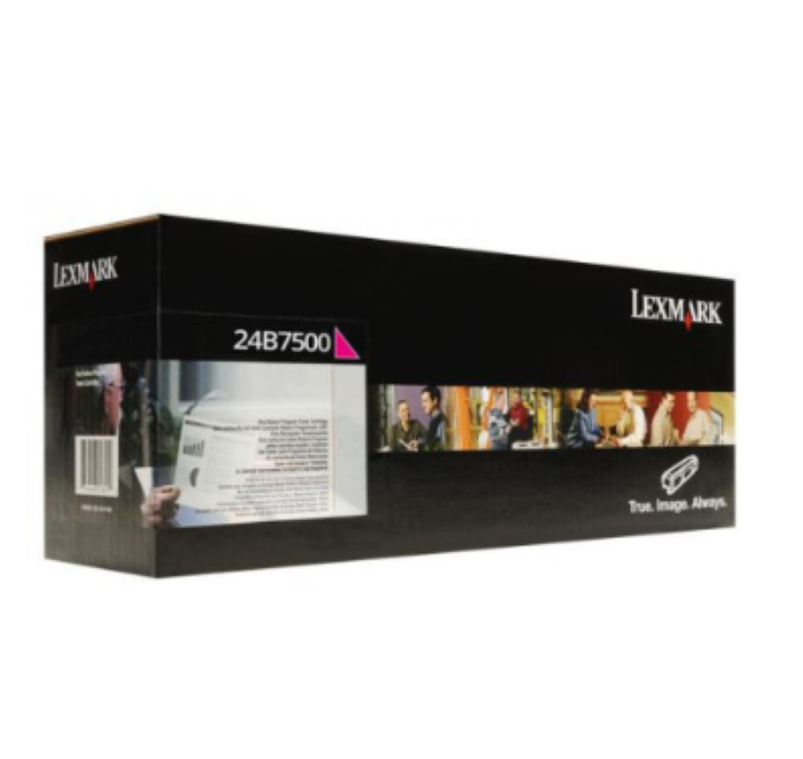 LEXMARK 24B7500 MAGENTA CARTRIDGE