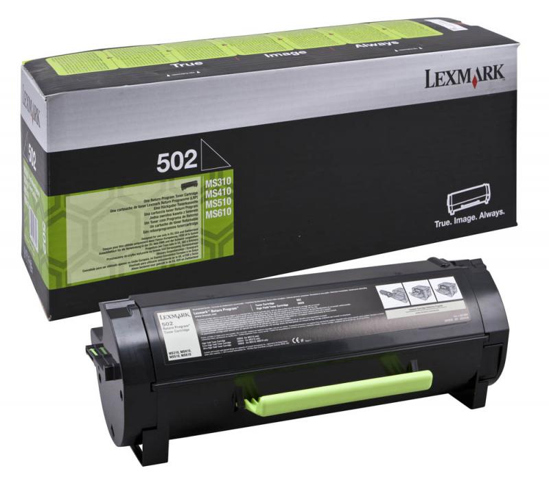 Toner Lexmark 50F2000, black, 1.5 k, MS310d , MS310dn , MS312dn ,MS410d , MS410dn , MS415dn , MS510dn , MS510dtn with 3 year ExchangeService , MS610de , MS610dn , MS610dte