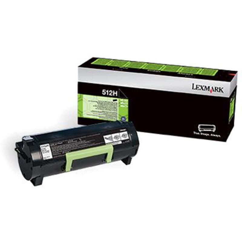 Toner Lexmark 51F2H00, black, 5 k, MS312dn / MS415dn, Return Program.