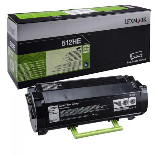 Toner Lexmark 51F2H0E, negru,capacitate mare 5 k, MS312DN,MS415DN