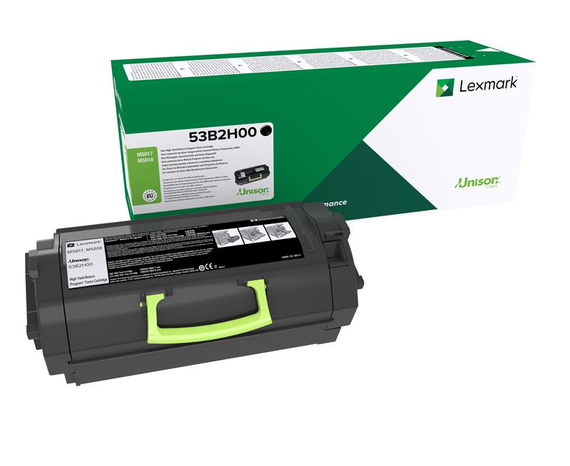 Toner Lexmark 53B2H00, black, 25 k, Compatibilitate MX717de.