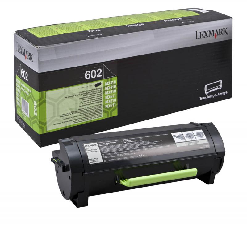 Toner Lexmark 60F2000 Return program , black, 2.5 k, MX310dn ,MX410de , MX510de , MX511de , MX511dhe , MX511dte , MX611de , MX611dhe