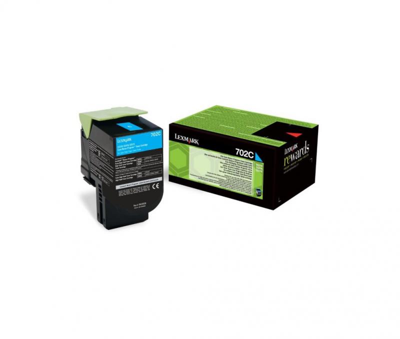 Toner Lexmark 70C20C0, cyan, 1 k, CS310dn , CS310n , CS410dn ,CS410dtn , CS410n , CS510de , CS510dte