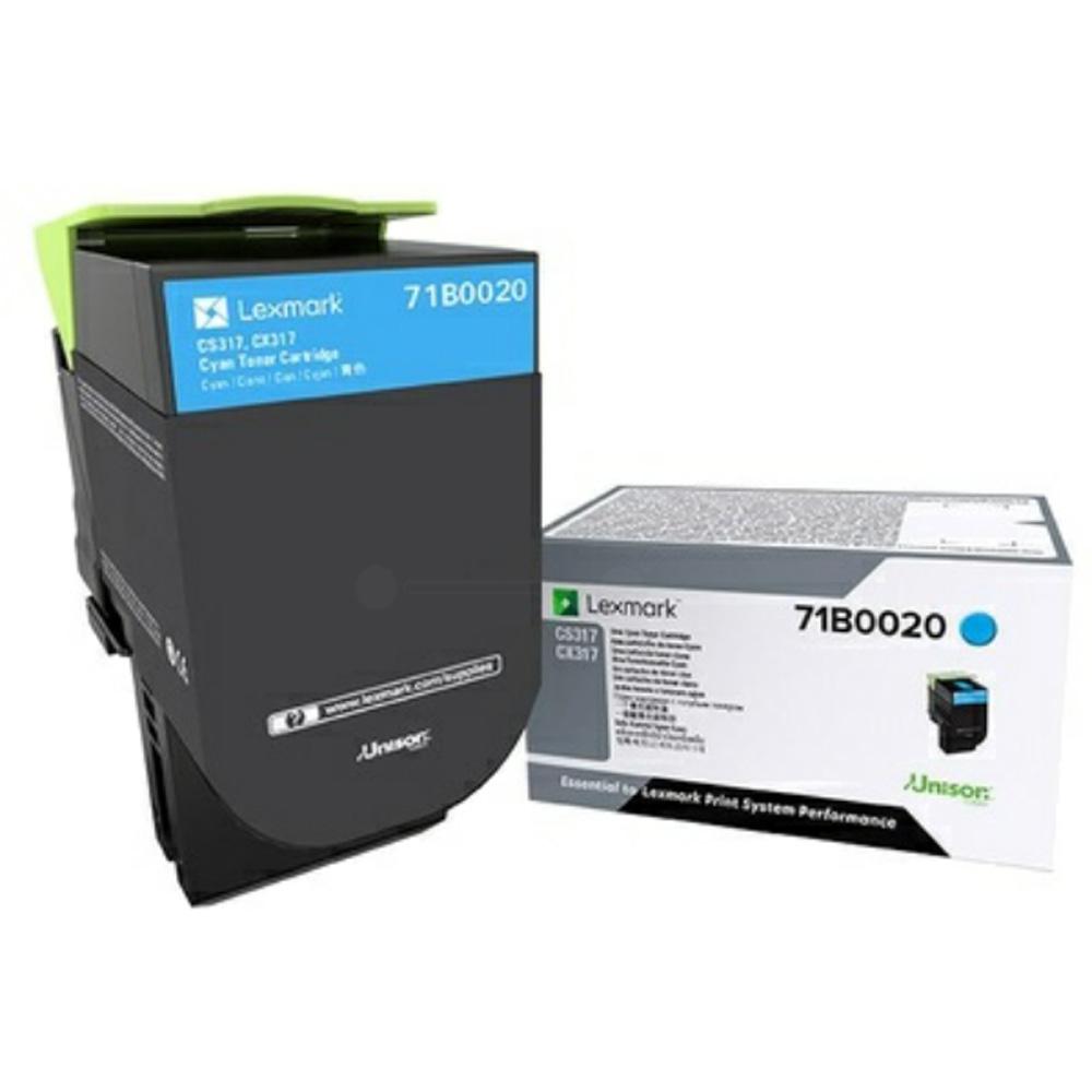 Toner Lexmark 73B0020 , cyan, 15 k, CX827DE, CS827DE