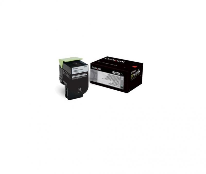 Toner Lexmark 80C0S10, black, 2.5 k, CX310dn , CX310n