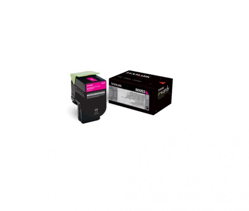 Toner Lexmark 80C0S30, magenta, 2 k, CX310dn , CX310n