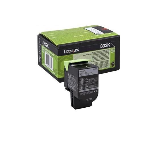 Toner Lexmark 80C20KE, black, 1 k, CX510de, CX410de, CX410e,CX510dhe, CX510dthe, CX410dte, CX310dn, CX310n.