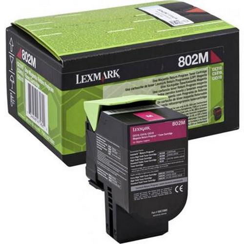 Toner Lexmark 80C20ME, magenta, 1 k, - CX510de, CX410de, CX410e ,CX510dhe, CX510dthe, CX410dte, CX310dn, CX310n.